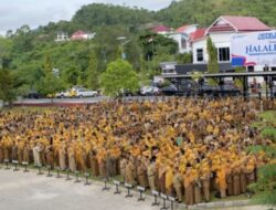 Halal Bihalal Jadi Momentum Perekat, Gubernur Sulbar Tekankan Kedekatan Pimpinan dan Staf
