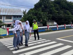 Tanamkan Tertib Berlalu Lintas Sejak Dini, PJR Polda Sulbar Sasar Pelajar
