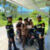 Pendekatan Humanis PJR Ditlantas Polda Sulbar Bangun Kesadaran Berkendara Pelajar