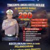Warning Keras! 290 Kecelakaan Terjadi, Polda Sulbar Ajak Warga Lebih Disiplin di Jalan