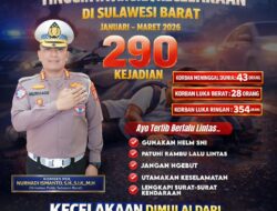 Warning Keras! 290 Kecelakaan Terjadi, Polda Sulbar Ajak Warga Lebih Disiplin di Jalan