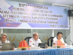 Sinergi Lintas Sektor, DLHK Sulbar Bahas Dokumen UKL-UPL PT. Embrio Internasional Indonesia