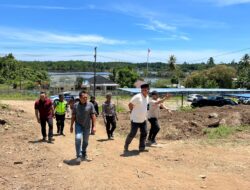 Kapolda Sulbar Cek Persiapan Lokasi Pembangunan Kantor PJR di Lengke