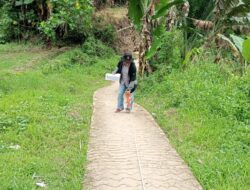 Tingkatkan Konektivitas Antar Dusun, Pemdes Baruru Bangun Jalan Rabat Beton Rantepelita–Karatuan