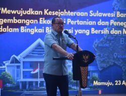 SDK Tekankan Pertanian dan Penegakan Hukum sebagai Kunci Kemajuan Sulbar