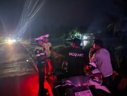 Hadir di Tengah Masyarakat, Patroli Malam Polda Sulbar Jaga Keamanan dan Ketertiban Lalu Lintas