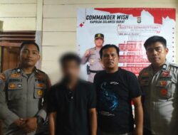 Polisi Amankan Pria Terduga Pelaku Percobaan Penculikan Anak di Tabang Kabupaten Mamasa