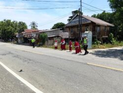 Polantas Polda Sulbar Gelar Pengaturan dan Penyuluhan Lalu Lintas di Lingkungan Sekolah
