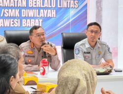 Rakor Ditlantas Polda Sulbar Bahas Pembentukan Sekolah Pelopor Keselamatan Berlalu Lintas