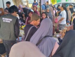 Pemkab Mateng Kembali Gelar Gerakan Pangan Murah di Topoyo