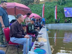 Ratusan Pemancing Ramaikan Galatama Polda Sulbar, Kapolda Ajak Peserta Belajar Sabar