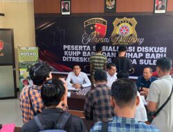 Dua Pengedar Boje Diciduk di Mamuju, Polisi Sita Ribuan Butir Obat Tanpa Izin Edar