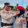 Jelang HUT Bhayangkara ke-80, Ratusan Personel Polda Sulbar Terima Kenaikan Pangkat