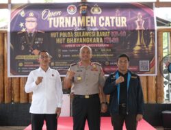 Polda Sulbar Gelar Turnamen Catur, Pererat Sinergi Polri dan Masyarakat
