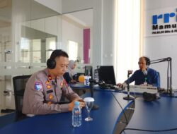 Ditlantas Polda Sulbar Optimalkan Edukasi Publik Lewat Dialog Interaktif di RRI Mamuju