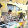 Dekat dengan Masyarakat, Bid Dokkes Polda Sulbar Beri Pelayanan Kesehatan Gratis di CFD