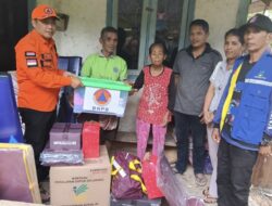 Hitungan Jam Setelah Kebakaran, BPBD dan Dinsos Mamasa Sudah di Lokasi Bencana Salurkan Bantuan