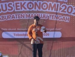 BPS Mamuju Tengah Canangkan Sensus Ekonomi 2026, Bupati Arsal Aras Tekankan Pentingnya Data Akurat