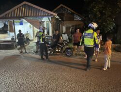 Patroli Malam Ditingkatkan, Ditlantas Polda Sulbar Cegah Laka Lantas dan Kriminalitas