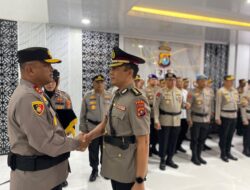 Kapolda Sulbar Pimpin Pelantikan Karolog Baru, Tegaskan Logistik Penopang Tugas Polri