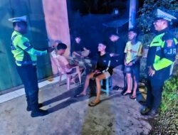 Patroli Malam Humanis, Polantas Polda Sulbar Hadirkan Rasa Aman dan Nyaman bagi Masyarakat