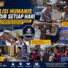 Polda Sulbar Teguhkan Komitmen Polisi Humanis Lewat Pelayanan, Edukasi, dan Kepedulian