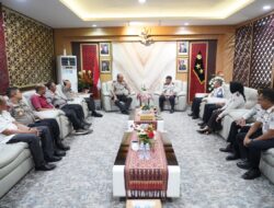 Perkuat Kolaborasi Keamanan dan Pemasyarakatan, Kapolda Sulbar Terima Kunjungan Kanwil Ditjenpas Sulbar
