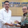 Gubernur Sulbar Audiensi dengan Menteri UMKM, Dorong Revitalisasi PLUT dan Penguatan UMKM Daerah