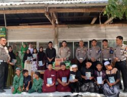 Bakti Sosial Polantas KARIB Polda Sulbar Perkuat Silaturahmi dengan Pondok Pesantren di Kalukku