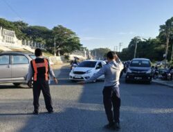 Disperkimtanhub Sulbar Atur Lalu Lintas Demi Kelancaran Upacara Hari Kesadaran Nasional