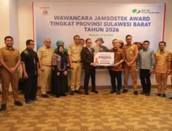Pemkab Mateng Raih Juara I Jamsostek Award 2026 Tingkat Provinsi Sulbar