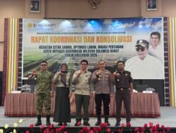 Rakor Cetak Sawah dan Mitigasi Kekeringan, Polda Sulbar Dukung Tata Kelola yang Transparan