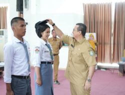 Anggaran Diefisiensikan, Semangat Tak Dikurangi: Paskibraka Mateng Tetap Formasi Penuh