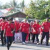Jalan Santai di Karossa, Bupati Mateng Arsal Aras Ajak Warga Semarakkan HUT RI ke-81