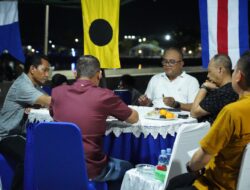 Sinergi Makin Solid, Kapolda Sulbar Hadiri Malam Ramah Tamah Bersama Lanal Mamuju