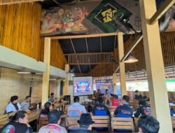 Polantas Karib Ngopi Bersama Komunitas Motor, Perkuat Nasionalisme dan Keselamatan Berkendara