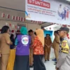 Bupati dan Wakil Bupati Mamuju Tengah Hadiri Penimbangan Serentak Posyandu di Desa Tangkou