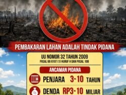 Polda Sulbar Ingatkan Sanksi Pembakar Lahan: Penjara hingga 10 Tahun, Denda Rp10 Miliar