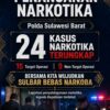 24 Kasus Dibongkar, Polda Sulbar Perluas Pengembangan Jaringan Narkotika