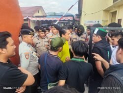 Polda Sulbar Jaga Ruang Demokrasi, Penyampaian Aspirasi di Mamuju Tetap Kondusif