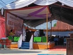 Hadiri Pentahbisan Gereja GTM Jemaat Siloam, Bupati Mateng Ajak Warga Waspadai Ancaman Kebakaran