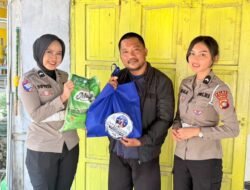 Mengabdi dengan Hati, Ditlantas Polda Sulbar Isi HUT ke-71 dengan Bakti Sosial dan Anjangsana