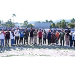 Sekda Sulbar Buka Lomba Gerak Jalan Pelajar, Diikuti 26 Sekolah Meriahkan Hari Jadi ke-22