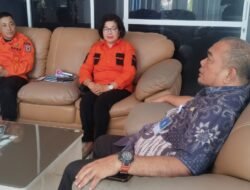 Kalaksa BPBD Sulbar Terima Kunjungan BPBD Mamasa, Bahas Penanganan Karhutla
