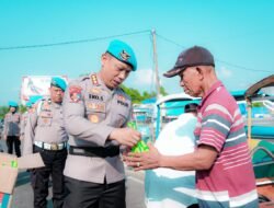 Jelang HUT ke-24 Propam Polri, Bid Propam Polda Sulbar Sasar Tukang Becak