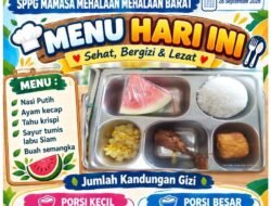 2.084 Penerima Manfaat, 32 Sekolah, 12 Posyandu: MBG SPPG Mehalaan Barat Perluas Jangkauan