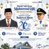 Gubernur Sulbar Sambut Kehadiran Menteri Agama RI pada Peringatan Maulid Nabi Muhammad SAW