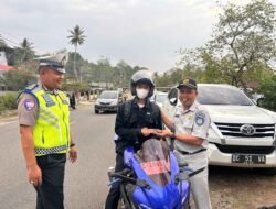 Bayar Pajak Tak Perlu Takut, Polantas Sulbar Kedepankan Edukasi dan Apresiasi