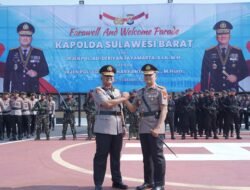Penuh Haru, Polda Sulbar Lepas Adi Deriyan dan Sambut Totok Suharyanto