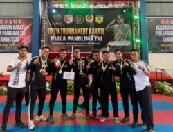 Prestasi Membanggakan! Karateka Polda Sulbar Kuasai Podium Piala Panglima TNI 2026